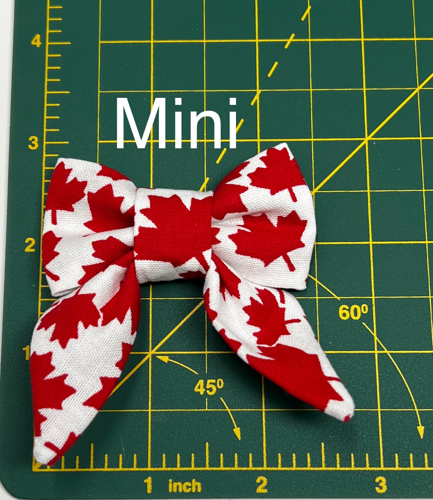 Oh Canada - Cat Collar with Optional Sailor Style Bow