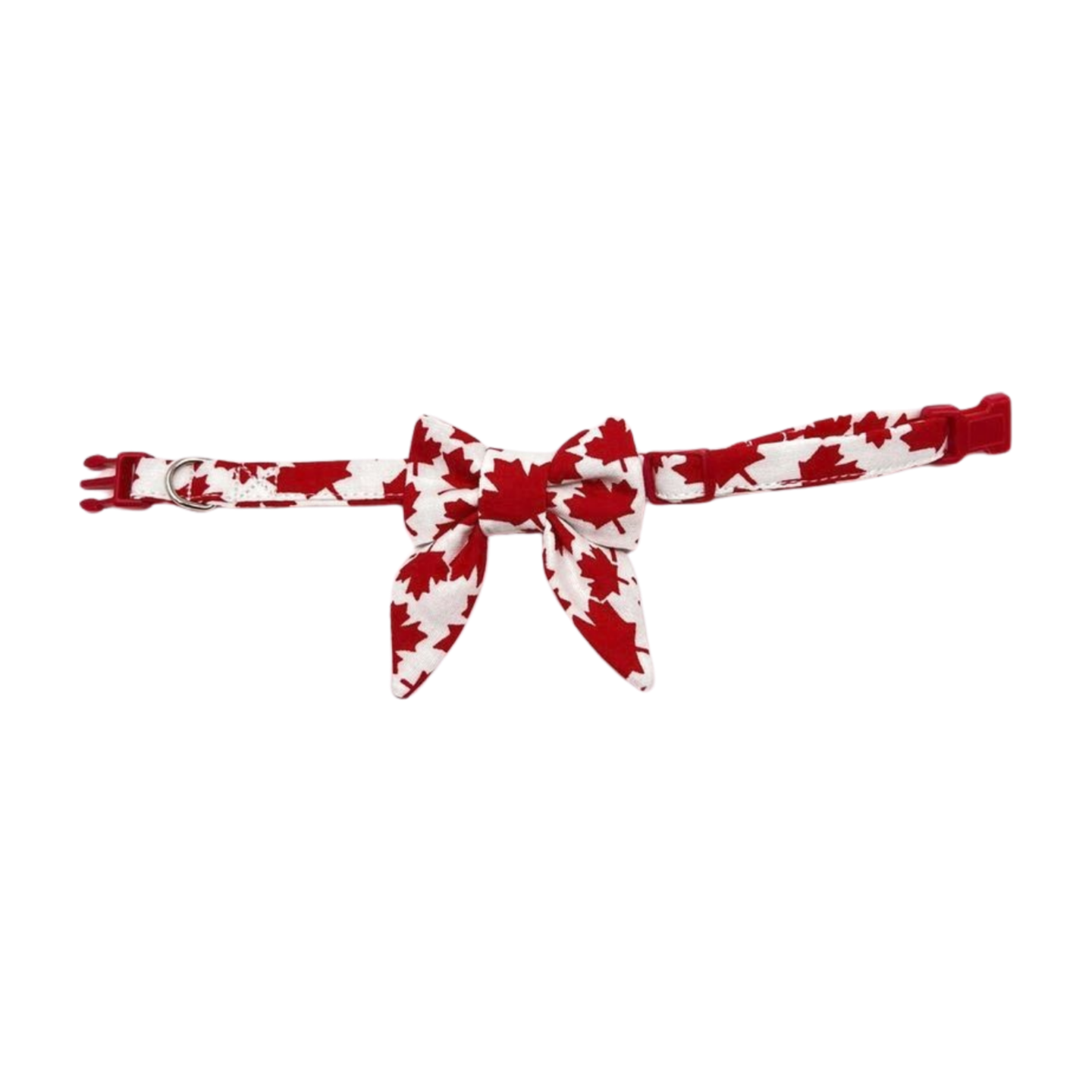 Oh Canada - Cat Collar with Optional Sailor Style Bow